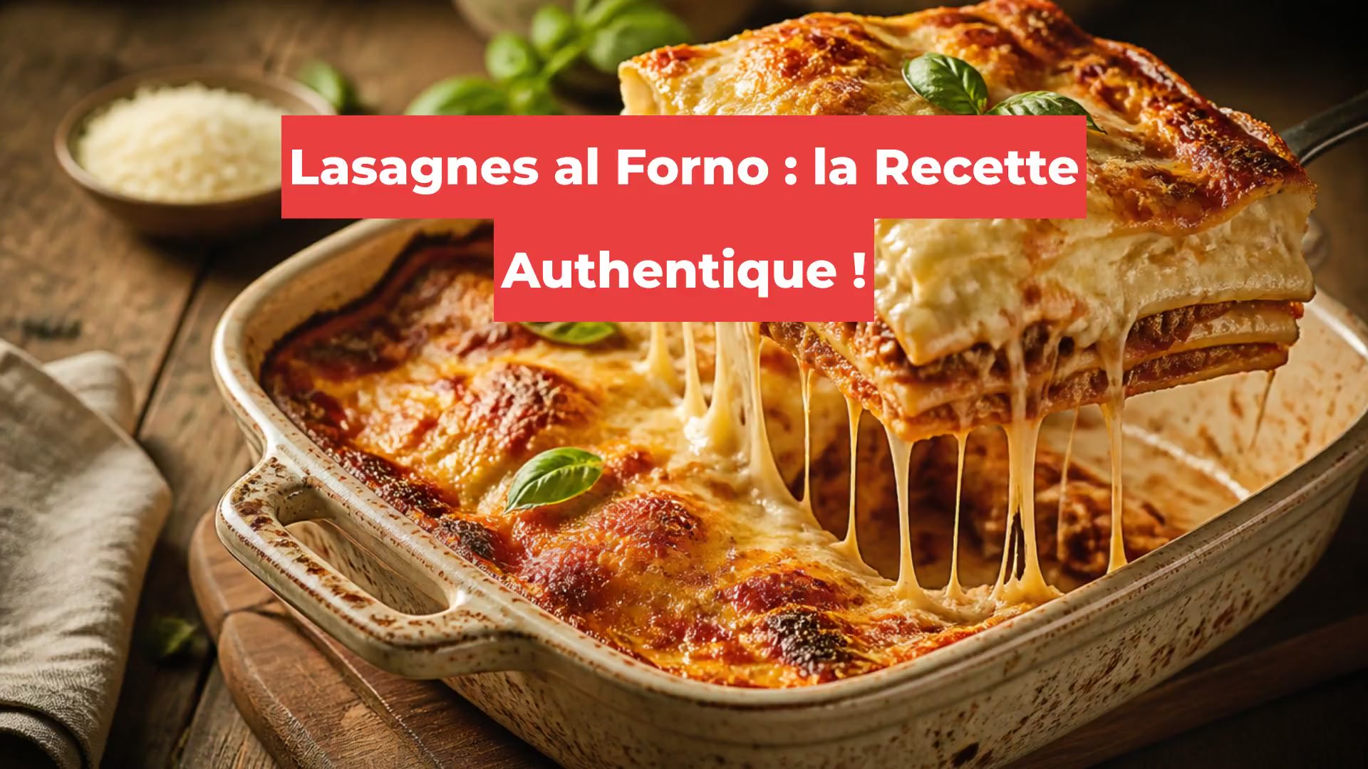 Lasagnes al Forno : la Recette Authentique !
