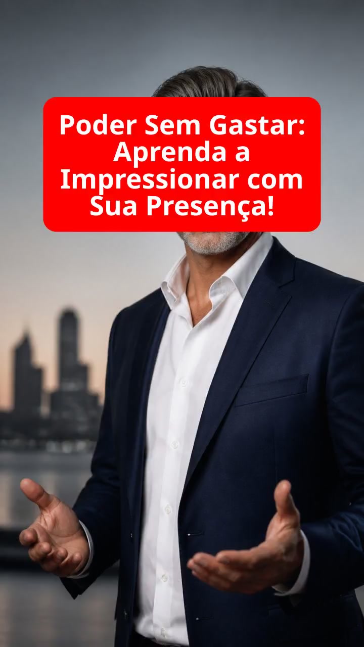 Poder Sem Gastar: Aprenda a Impressionar com Sua Presença!