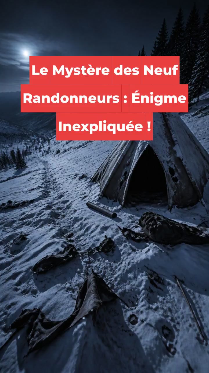 Le Mystère des Neuf Randonneurs : Énigme Inexpliquée !