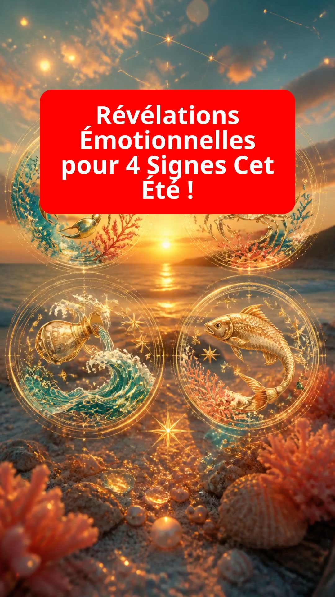 Révélations Émotionnelles pour 4 Signes Cet Été !
