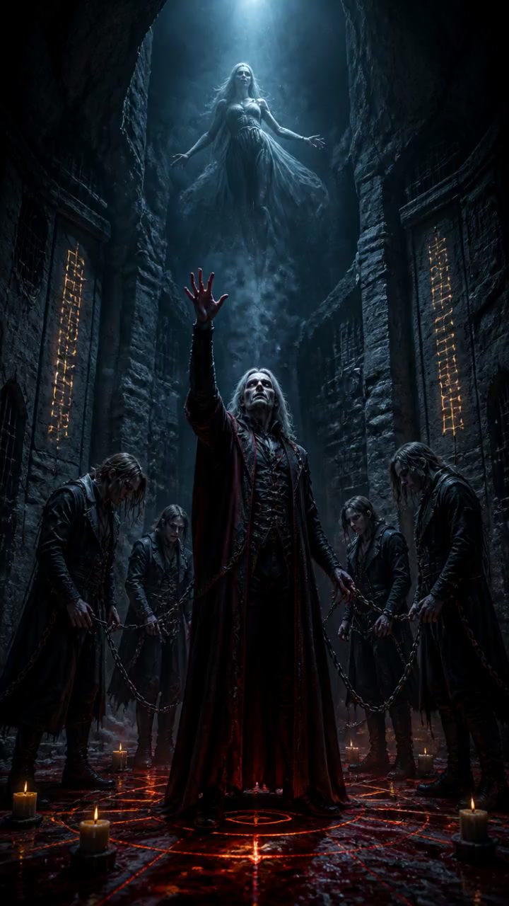 The Vampires' Dark Prison: A Fight for Freedom