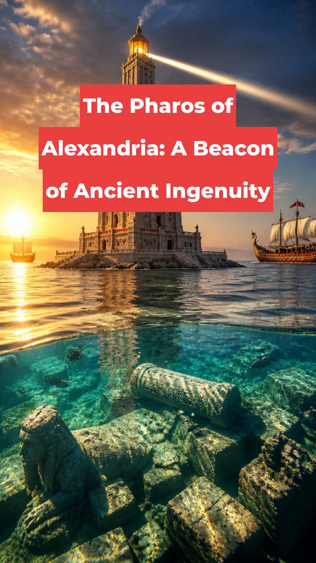 The Pharos of Alexandria: A Beacon of Ancient Ingenuity