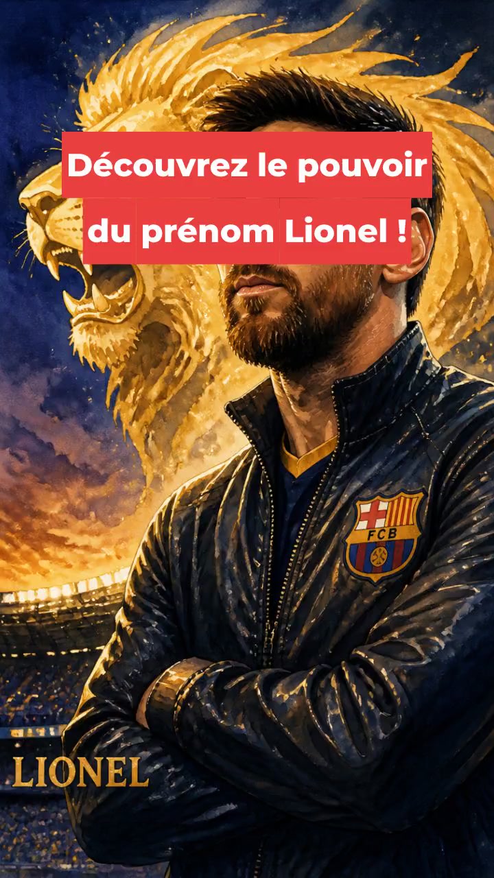 Découvrez le pouvoir du prénom Lionel !