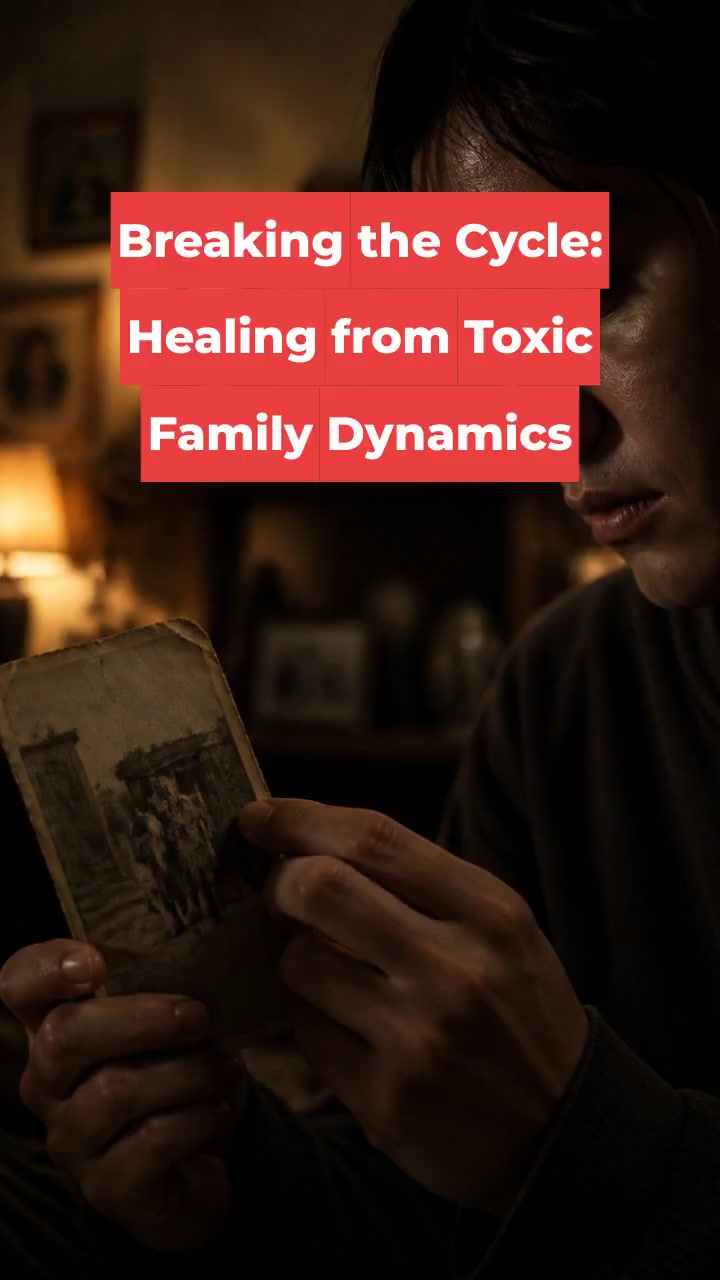 Breaking the Cycle: Healing from Toxic Family Dynamics