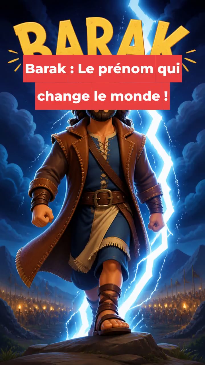 Barak : Le prénom qui change le monde !