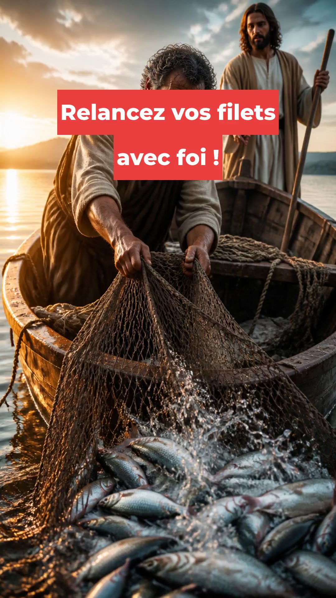 Relancez vos filets avec foi !
