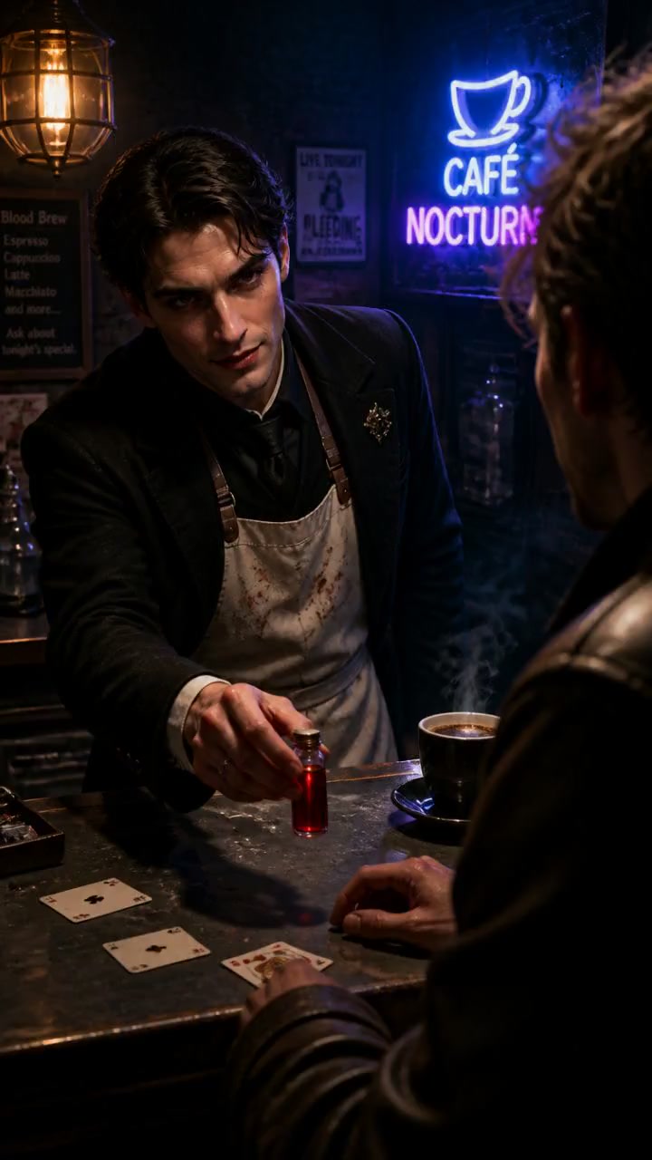 The Dark Trade of a Modern Vampire
