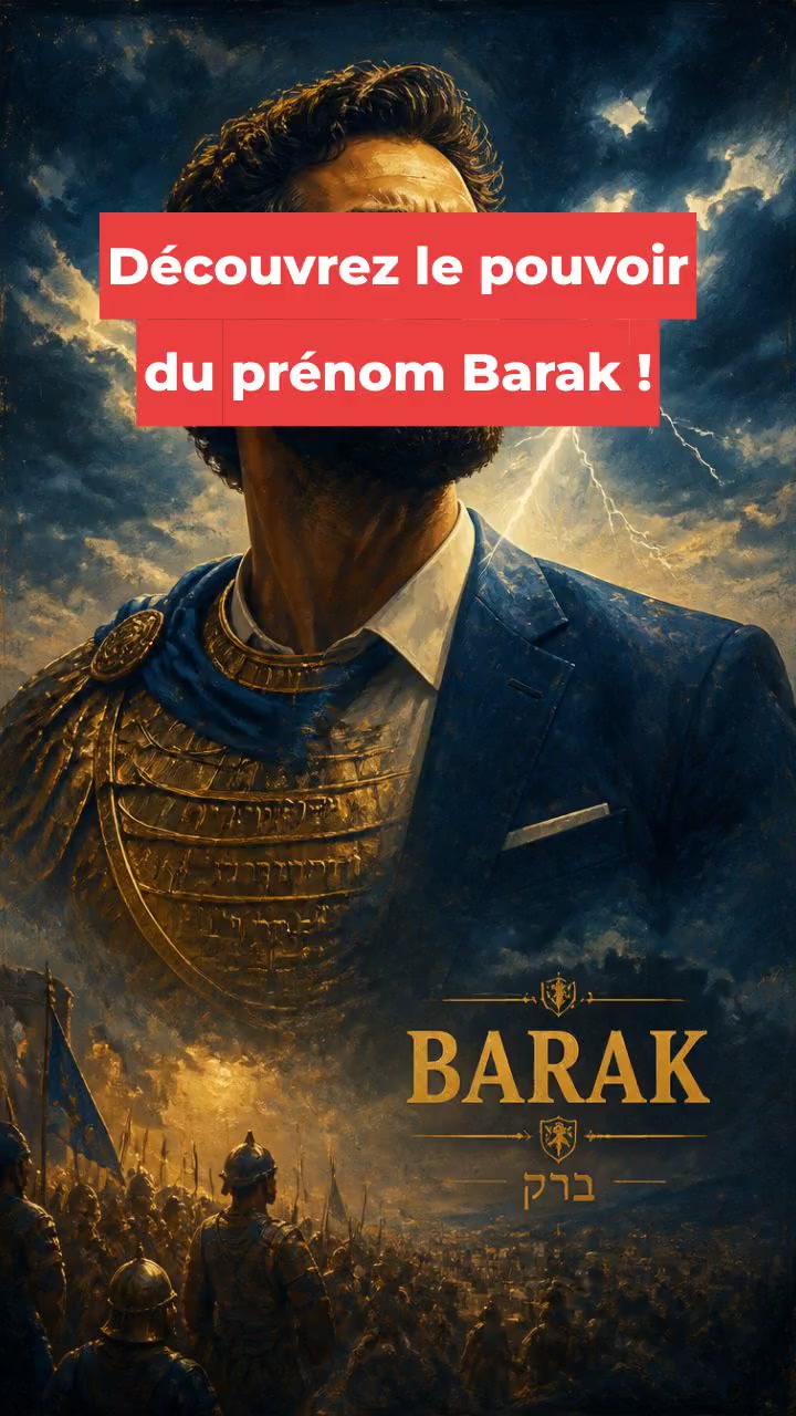 Découvrez le pouvoir du prénom Barak !