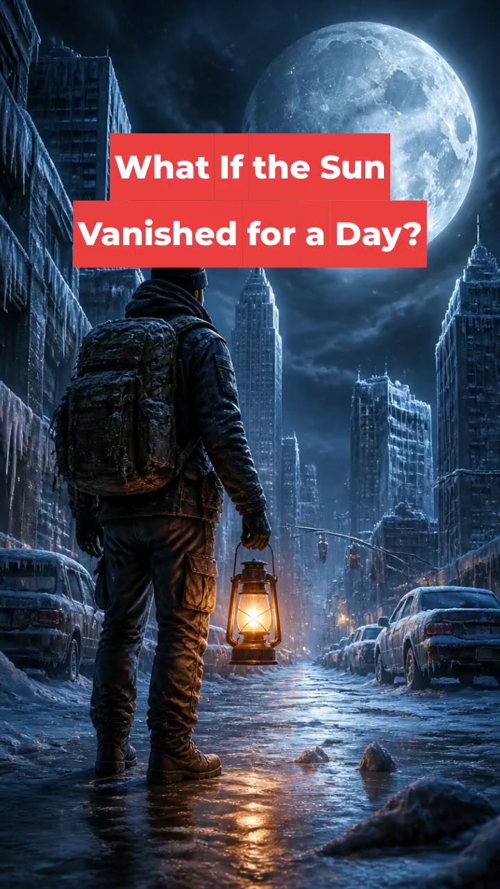 What If the Sun Vanished for a Day?