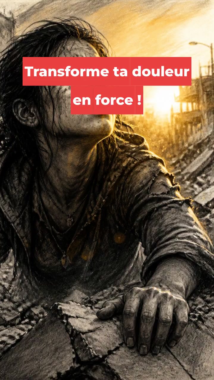 Transforme ta douleur en force !