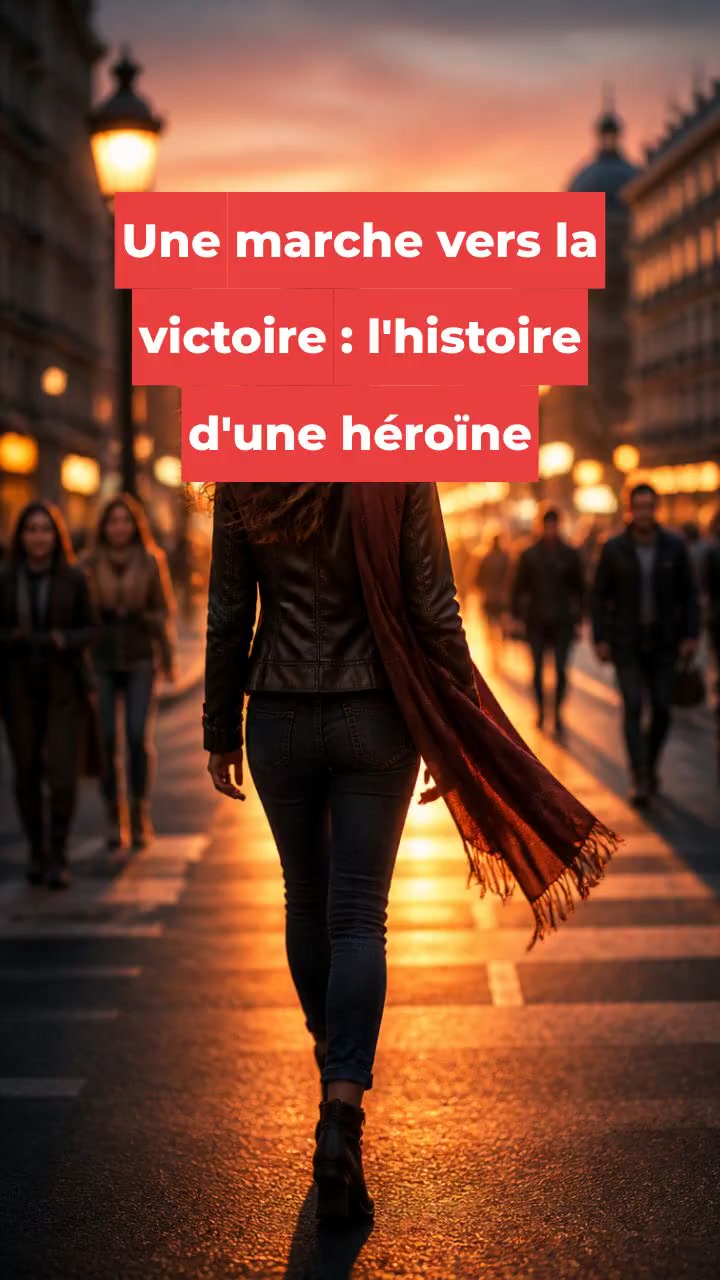 Une marche vers la victoire : l'histoire d'une héroïne