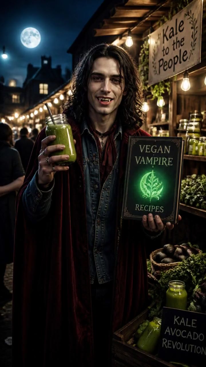 Meet the Vegan Vampire: A Delicious Revolution!