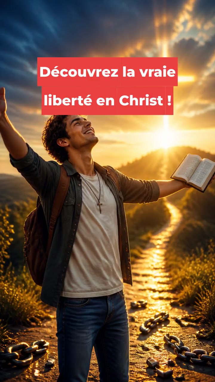 Découvrez la vraie liberté en Christ !