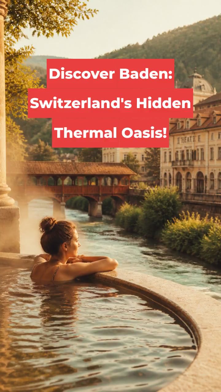 Discover Baden: Switzerland's Hidden Thermal Oasis!