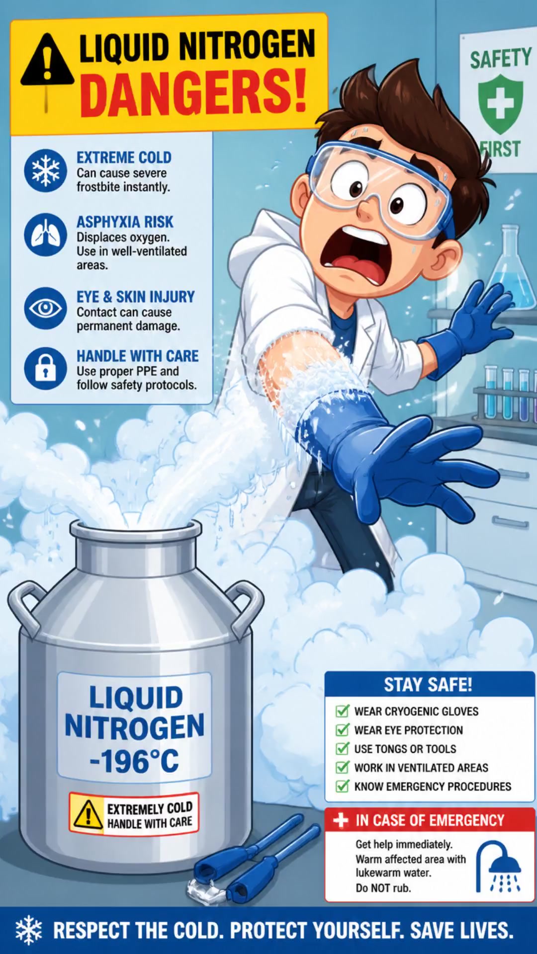 The Chilling Dangers of Liquid Nitrogen!