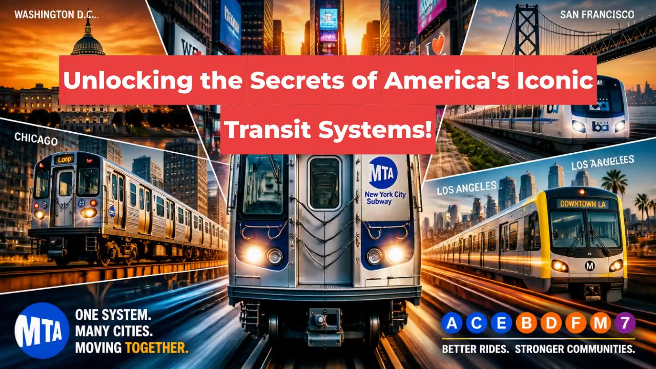 Unlocking the Secrets of America's Iconic Transit Systems!