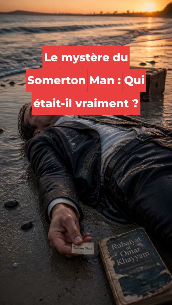 Le mystère du Somerton Man : Qui était-il vraiment ?