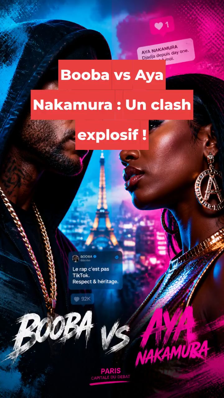 Booba vs Aya Nakamura : Un clash explosif !