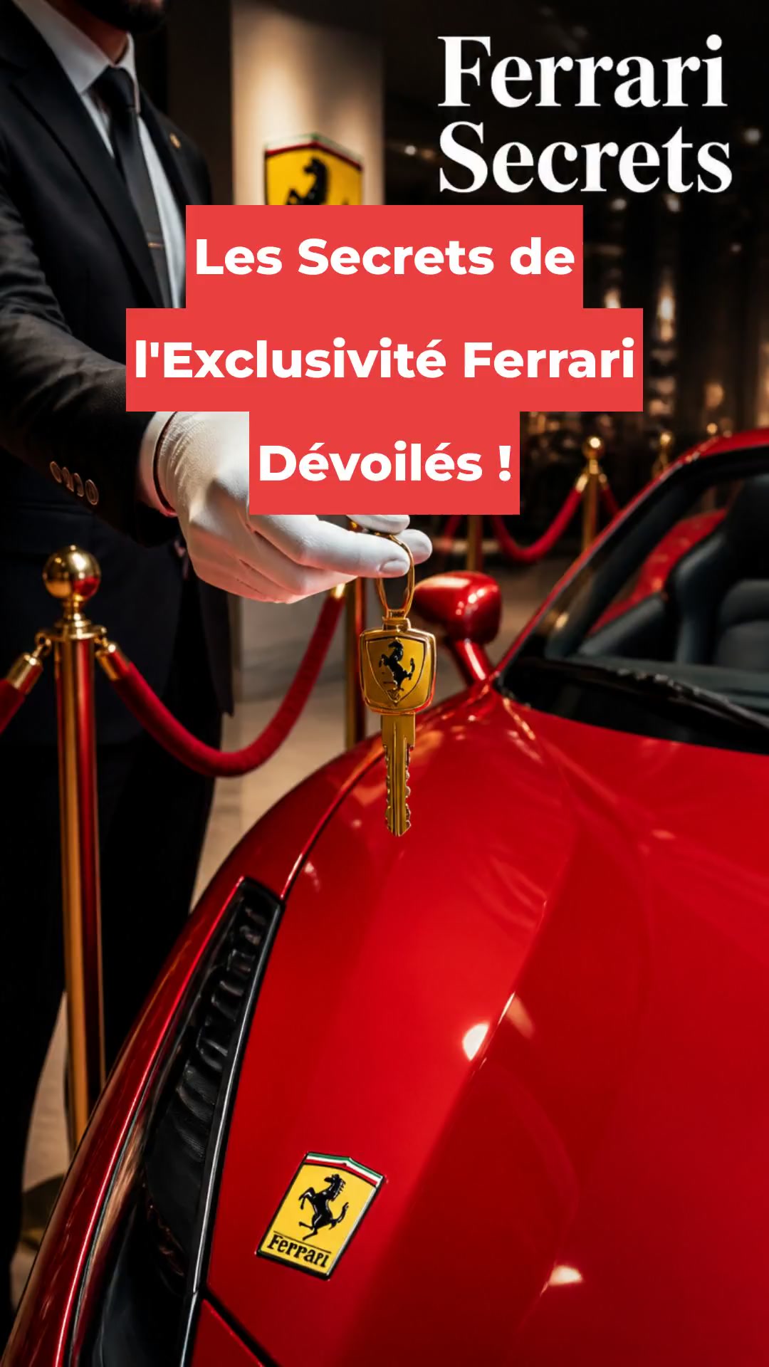 Les Secrets de l'Exclusivité Ferrari Dévoilés !
