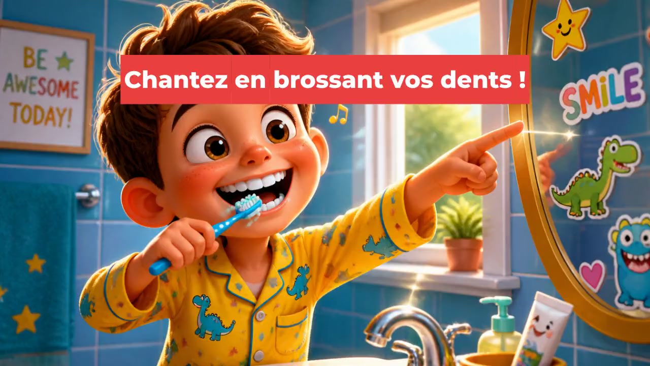Chantez en brossant vos dents !