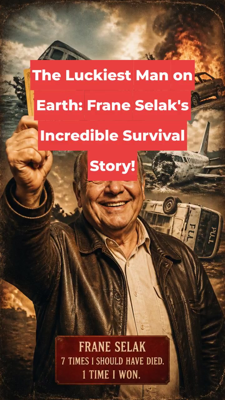 The Luckiest Man on Earth: Frane Selak's Incredible Survival Story!