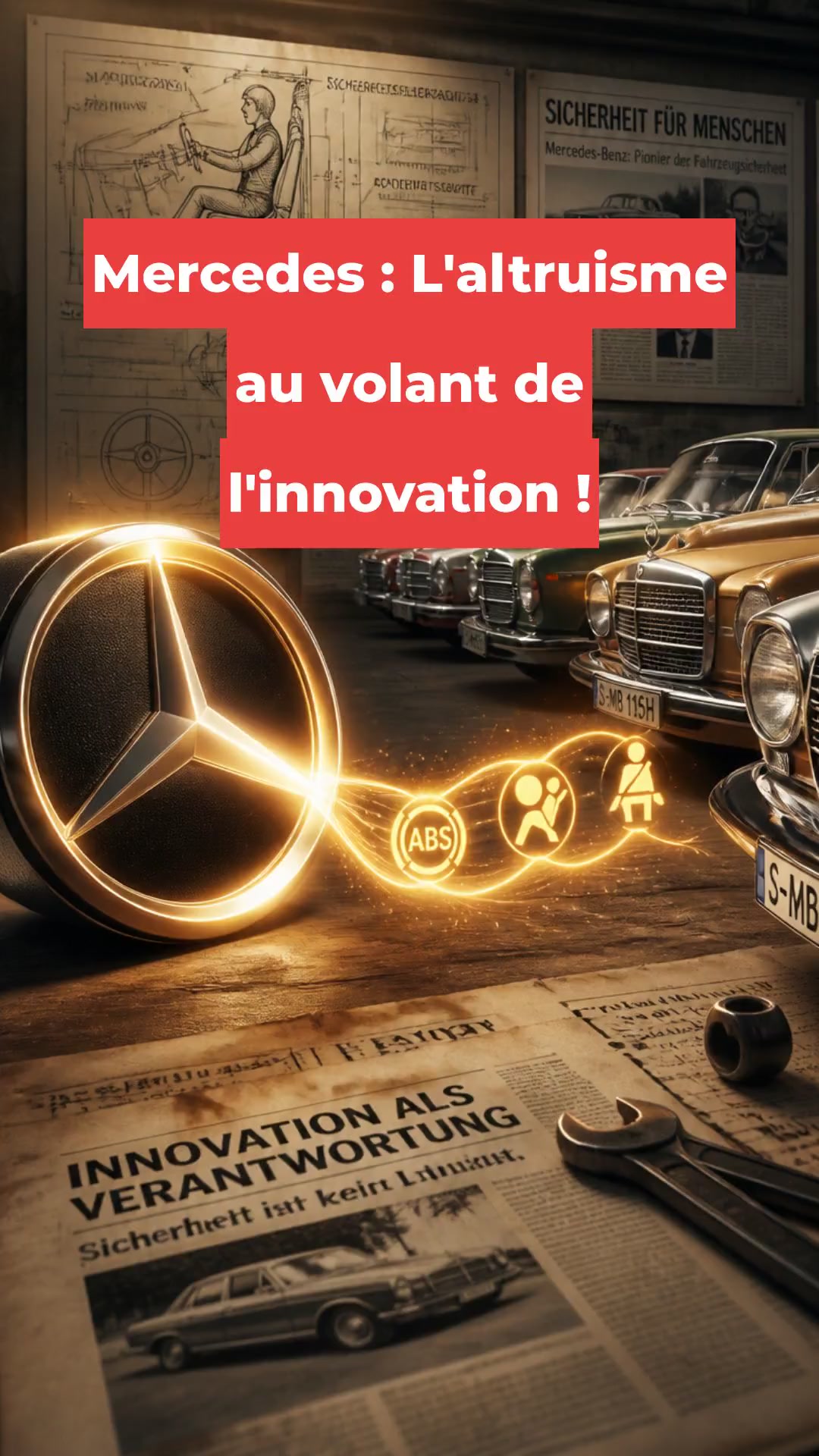 Mercedes : L'altruisme au volant de l'innovation !