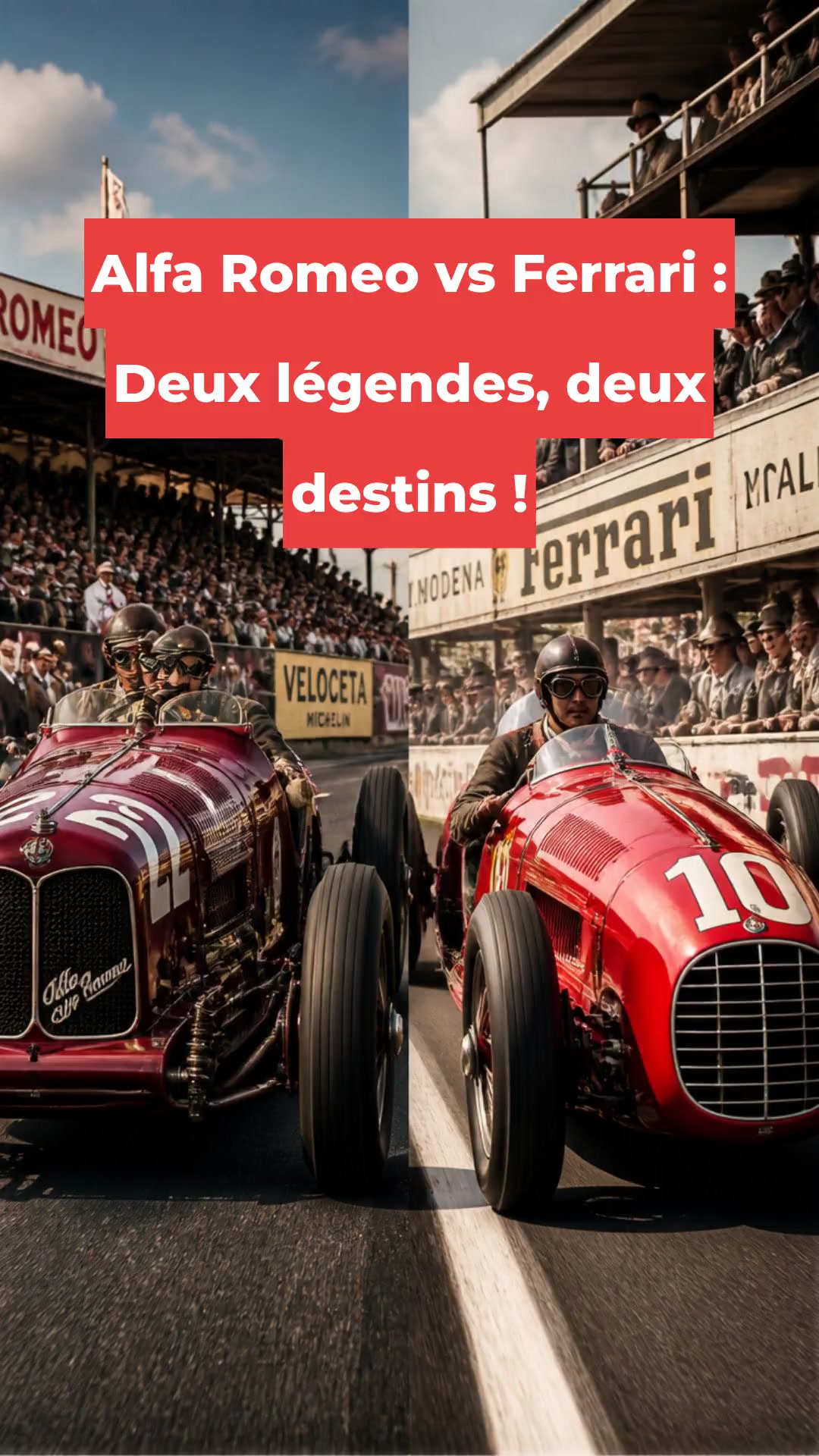 Alfa Romeo vs Ferrari : Deux légendes, deux destins !