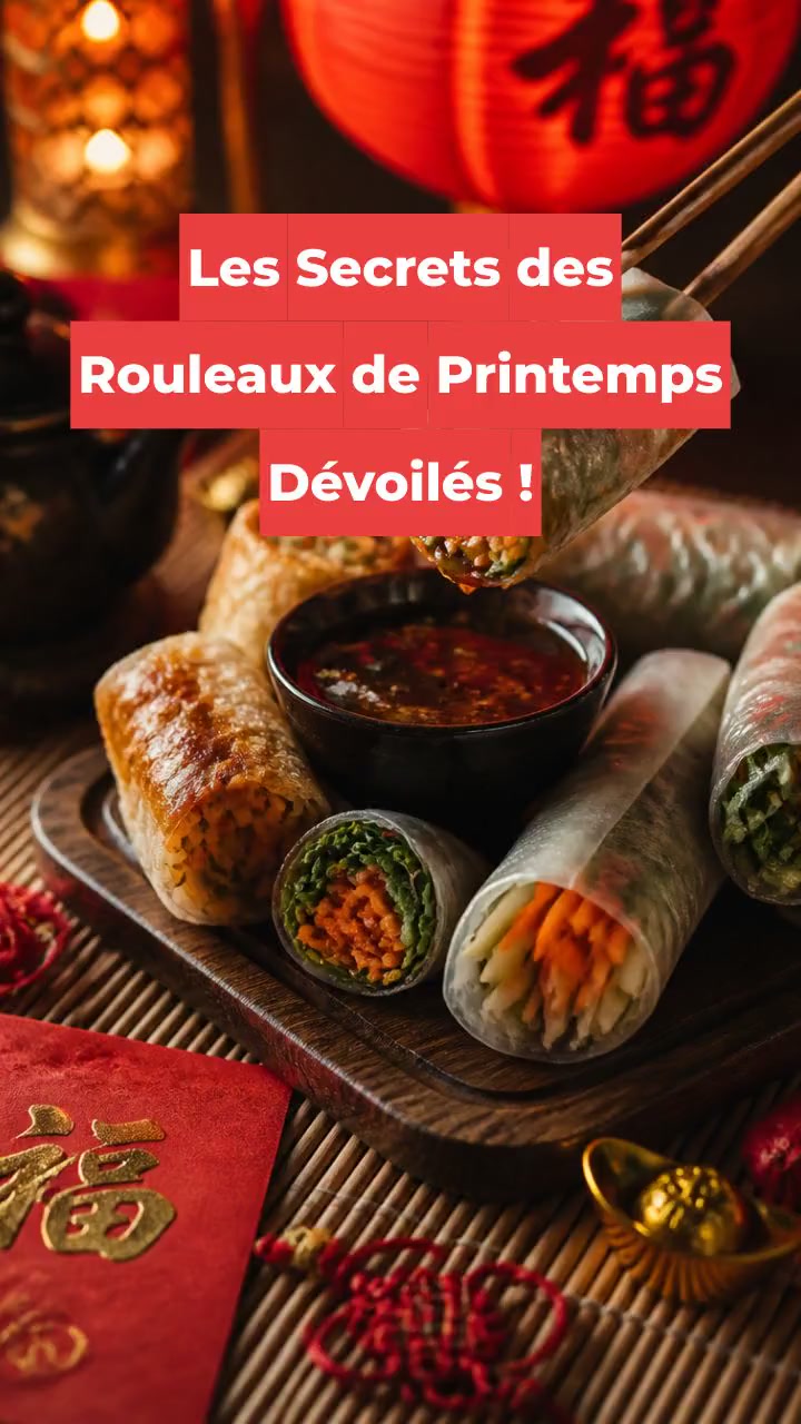 Les Secrets des Rouleaux de Printemps Dévoilés !
