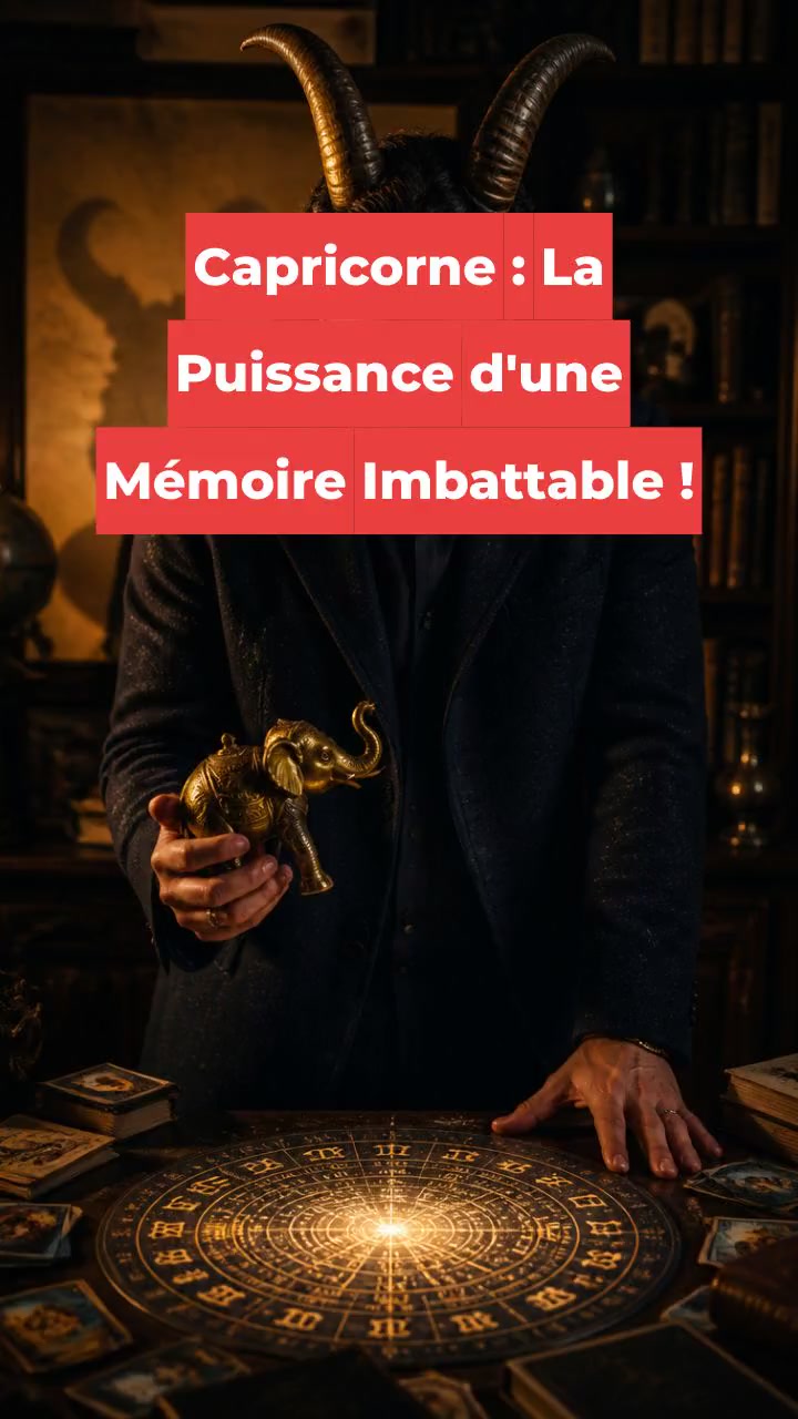 Capricorne : La Puissance d'une Mémoire Imbattable !