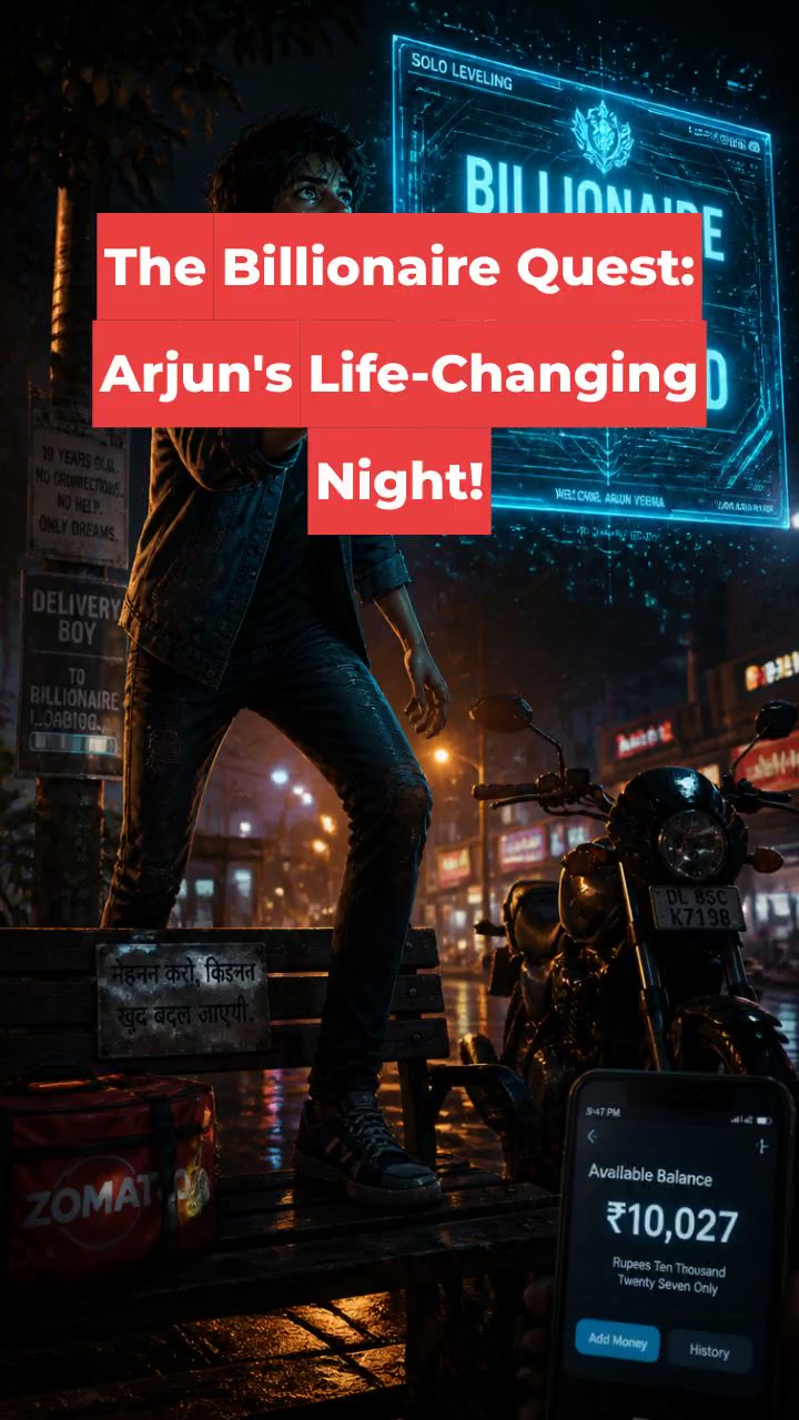 The Billionaire Quest: Arjun's Life-Changing Night!