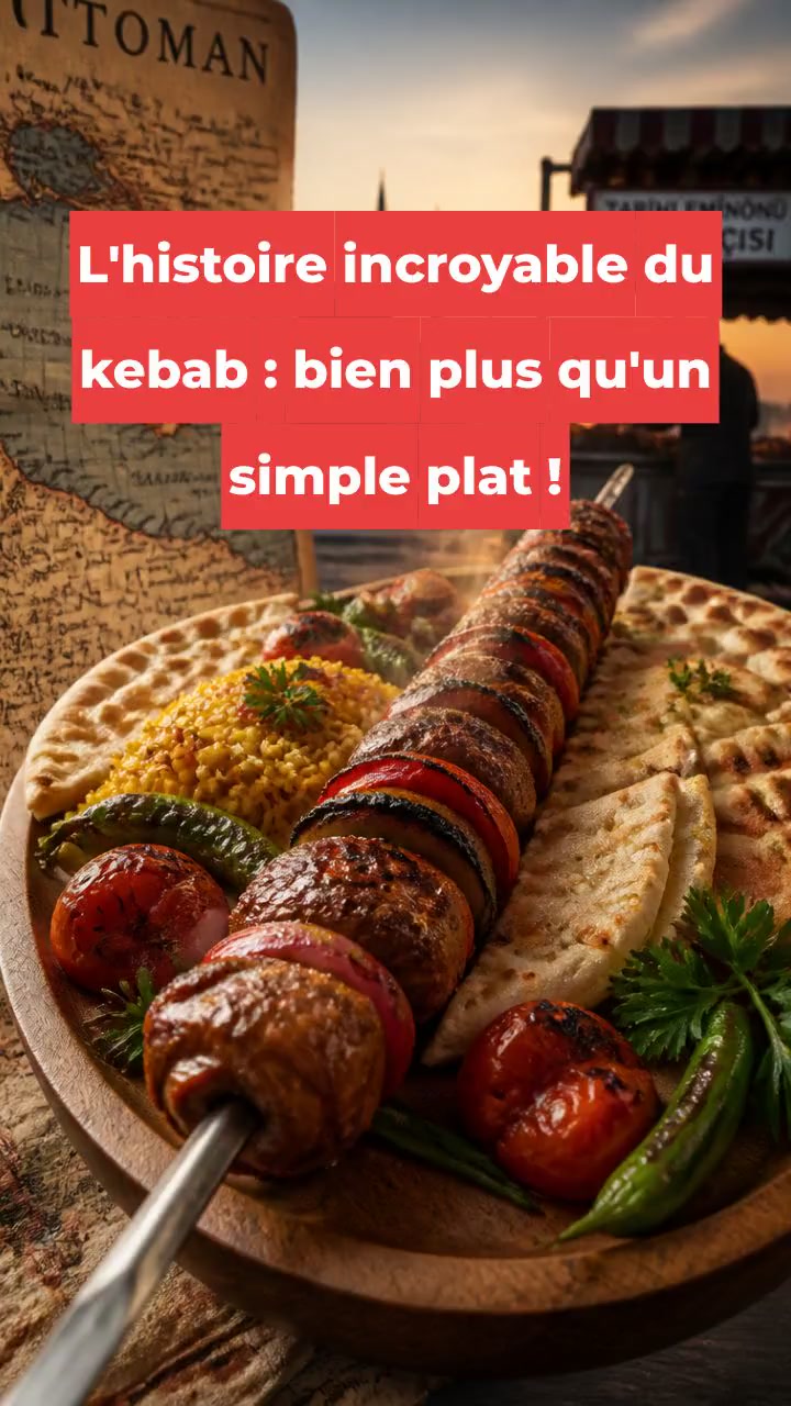 L'histoire incroyable du kebab : bien plus qu'un simple plat !