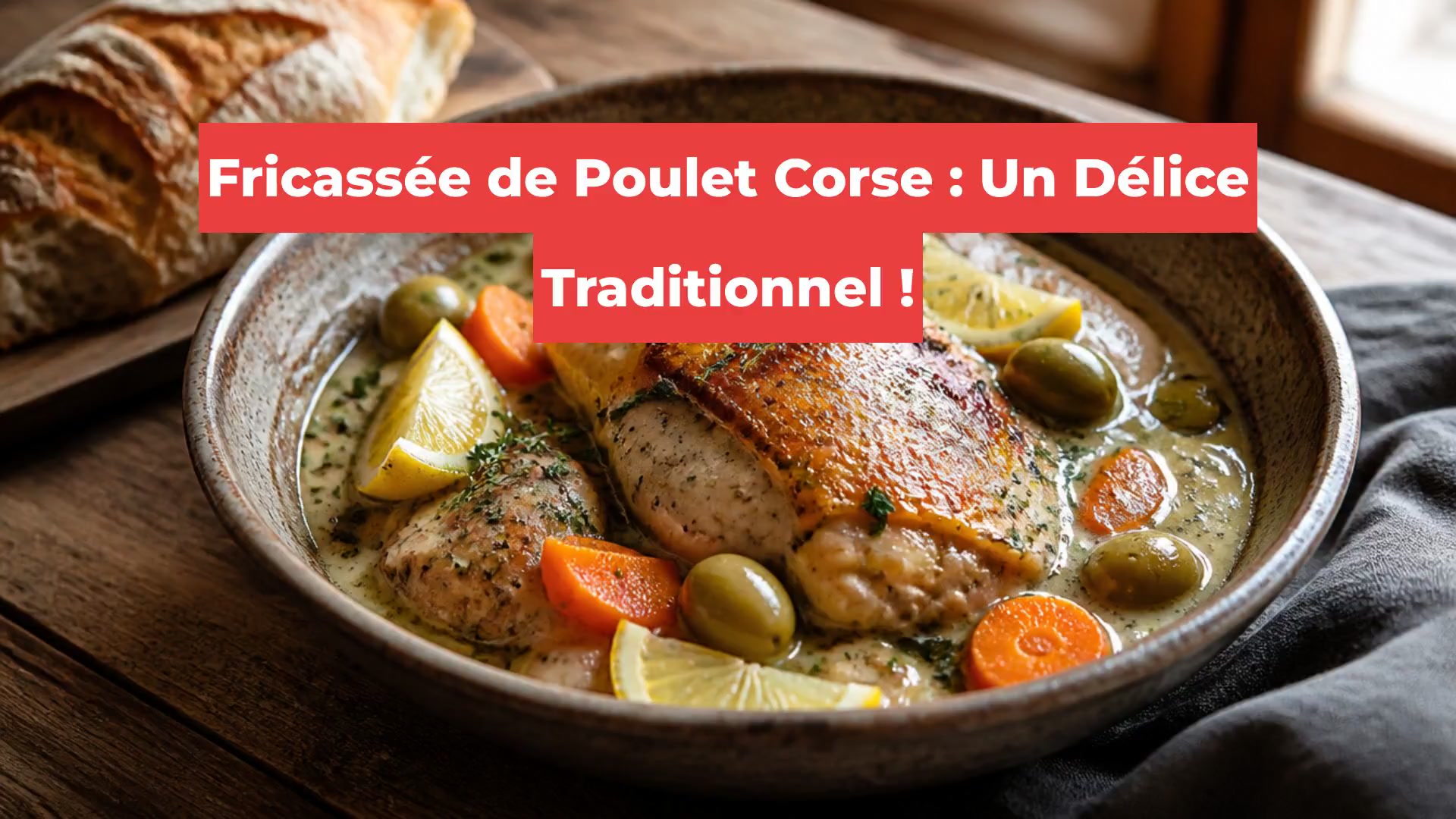 Fricassée de Poulet Corse : Un Délice Traditionnel !