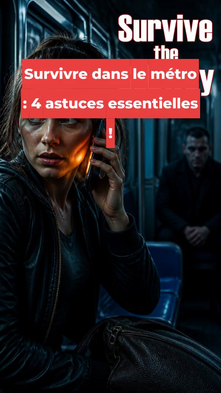 Survivre dans le métro : 4 astuces essentielles !