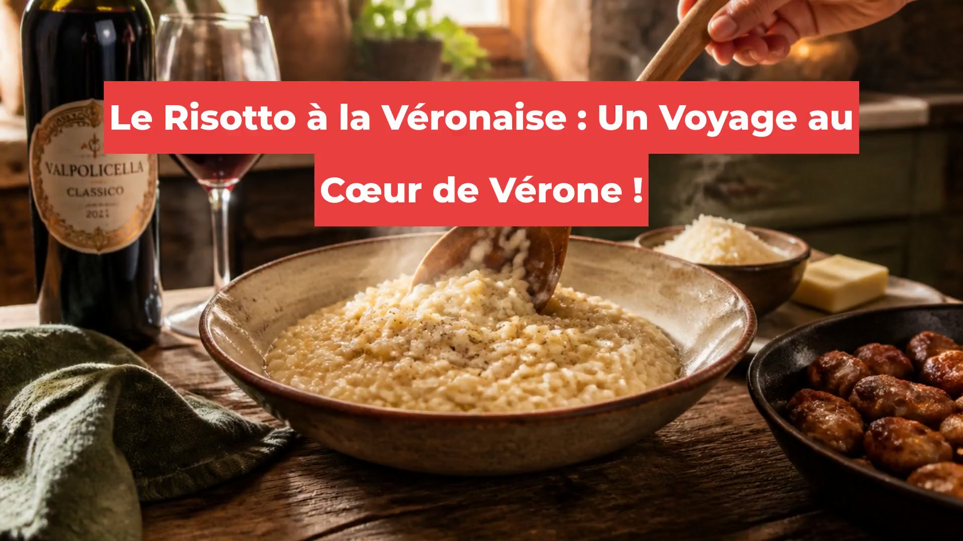 Le Risotto à la Véronaise : Un Voyage au Cœur de Vérone !