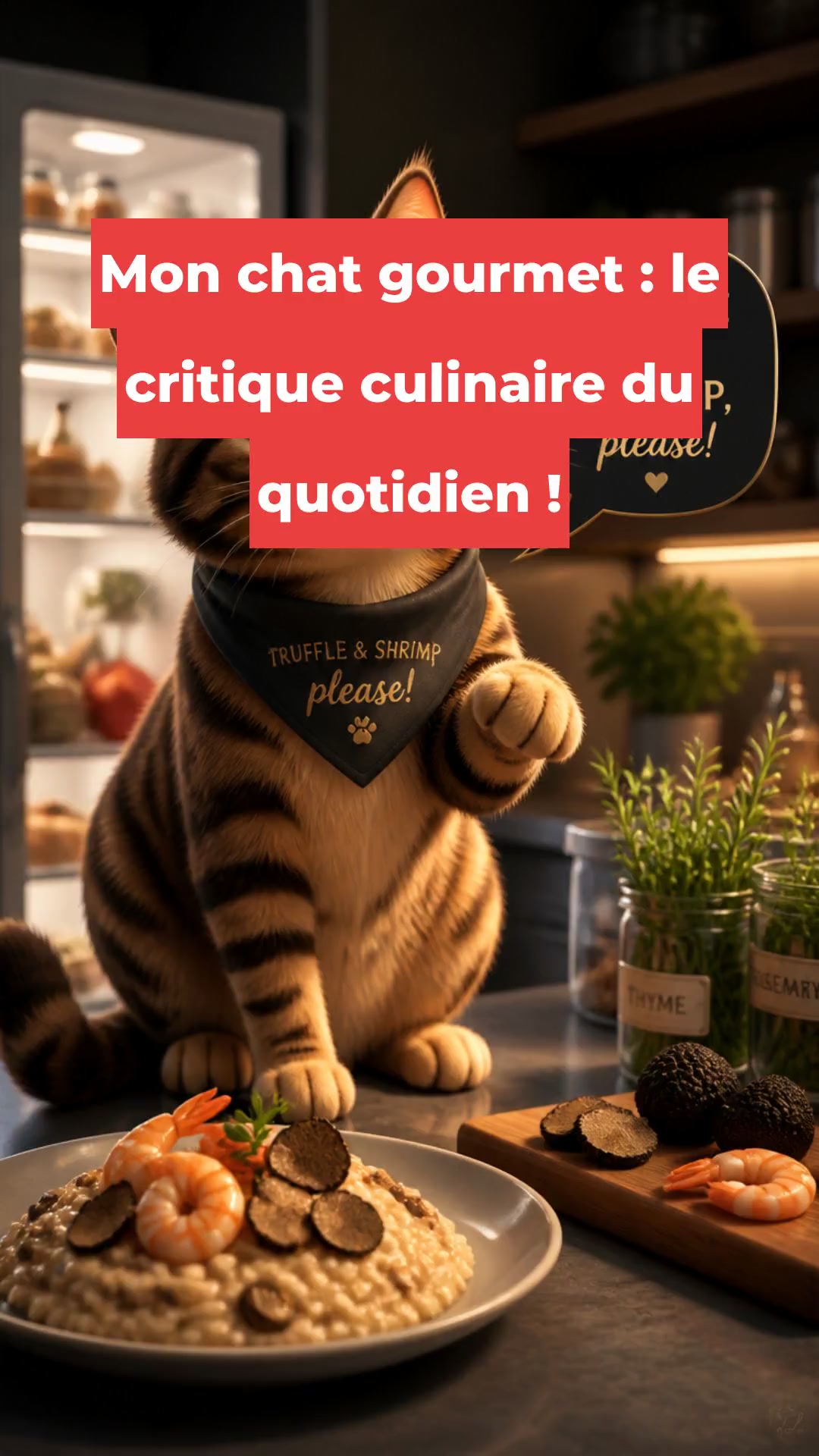 Mon chat gourmet : le critique culinaire du quotidien !