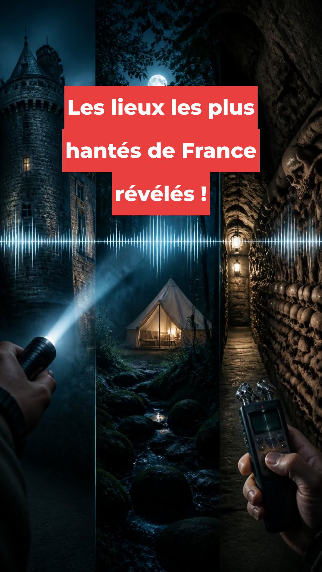 Les lieux les plus hantés de France révélés !