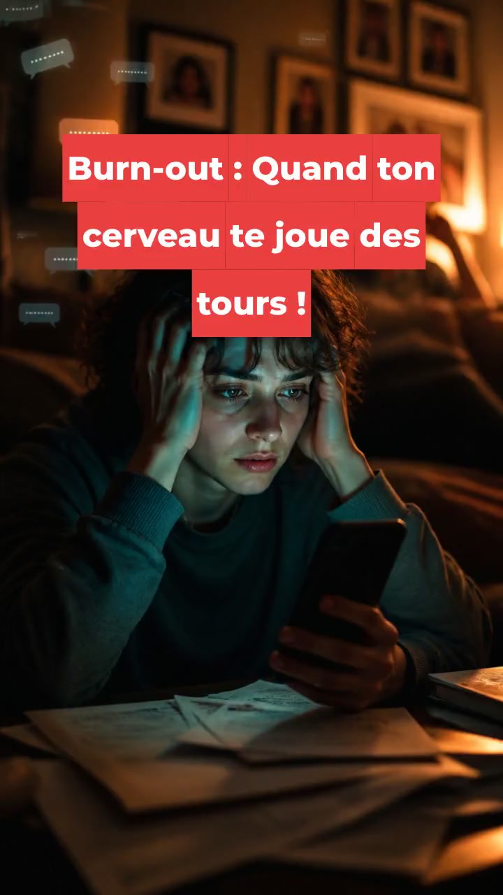 Burn-out : Quand ton cerveau te joue des tours !