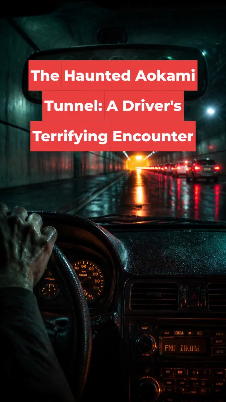 The Haunted Aokami Tunnel: A Driver's Terrifying Encounter