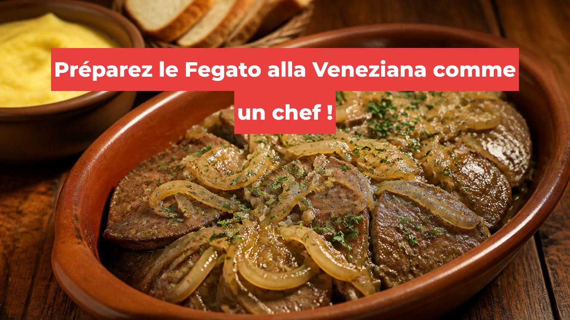 Préparez le Fegato alla Veneziana comme un chef !
