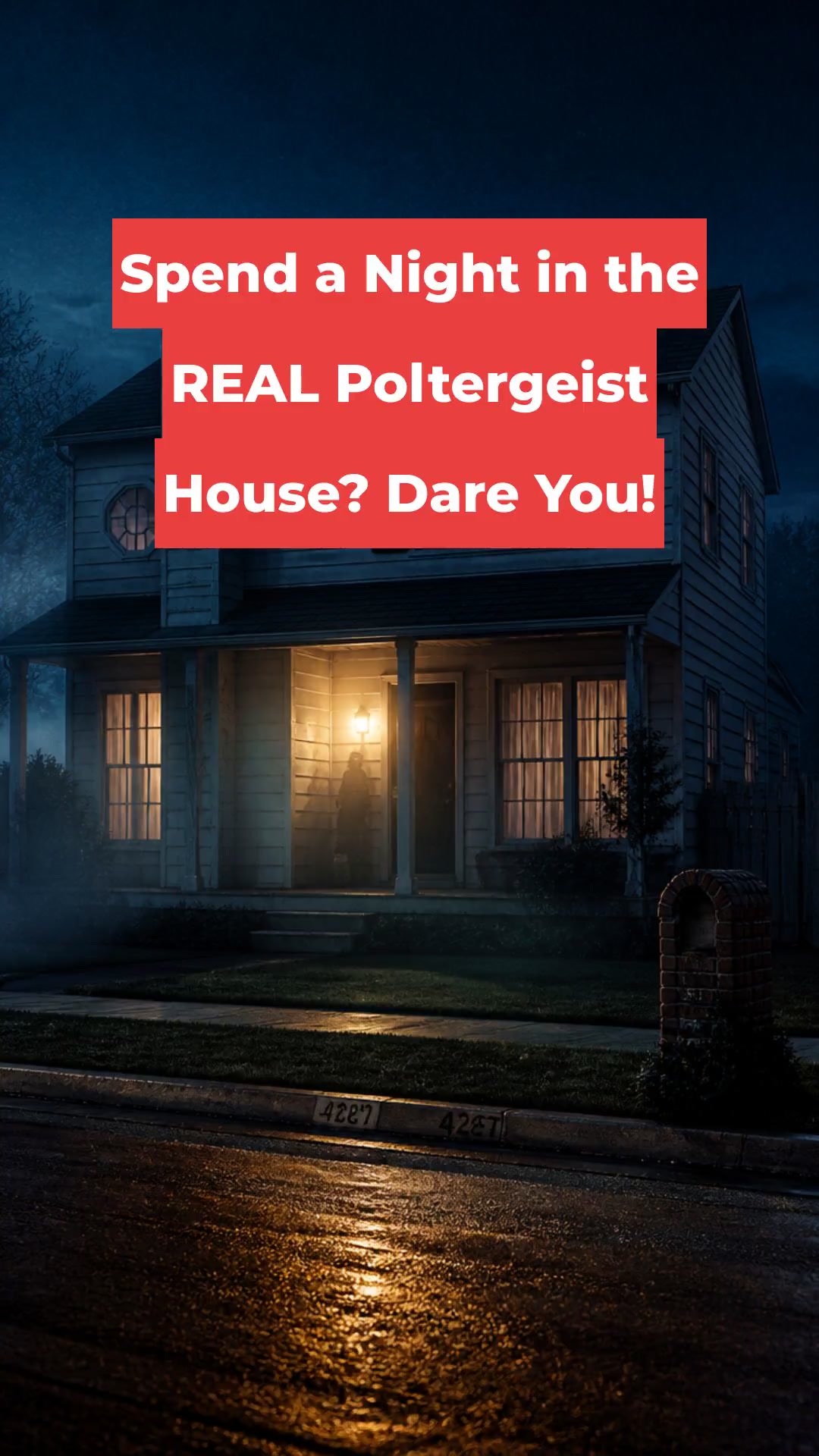 Spend a Night in the REAL Poltergeist House? Dare You!