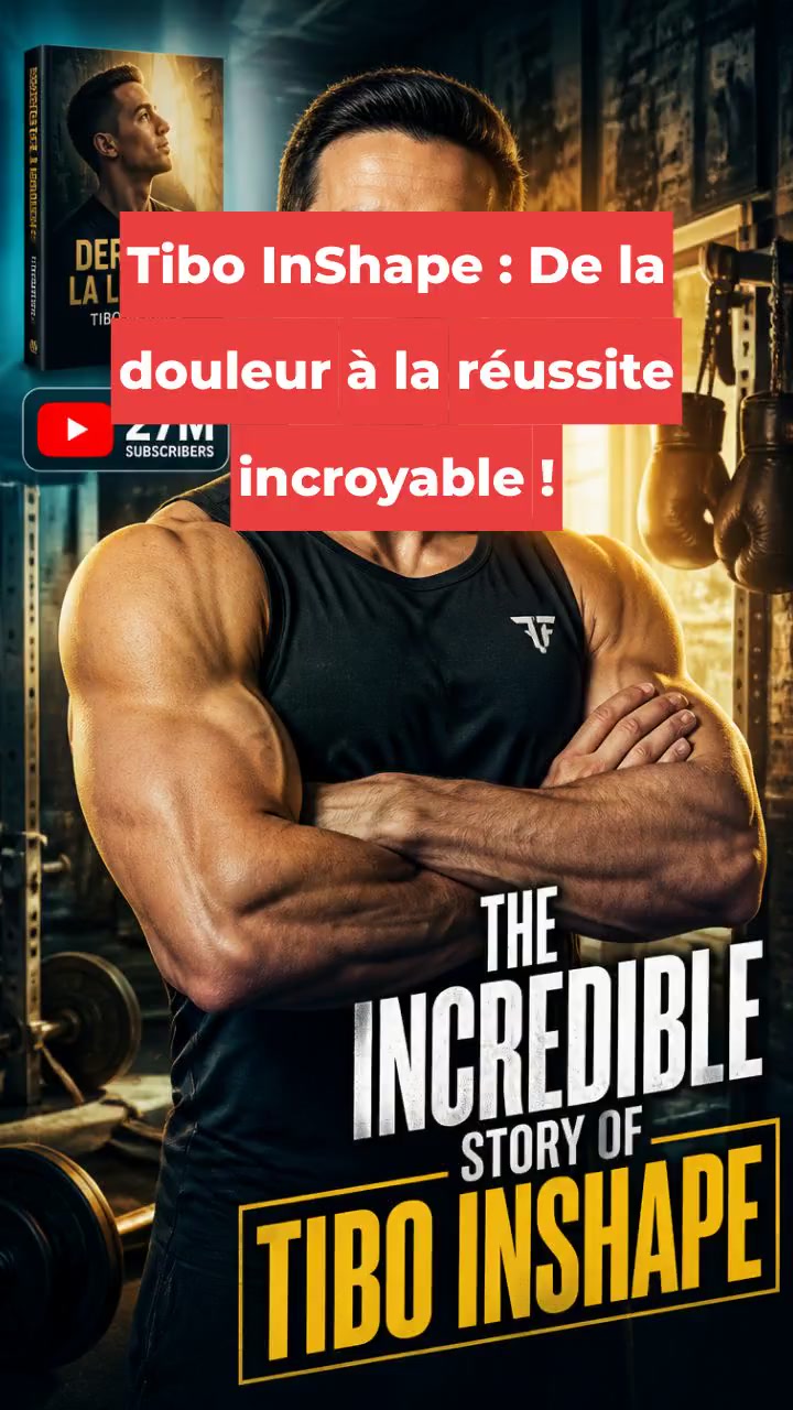 Tibo InShape : De la douleur à la réussite incroyable !