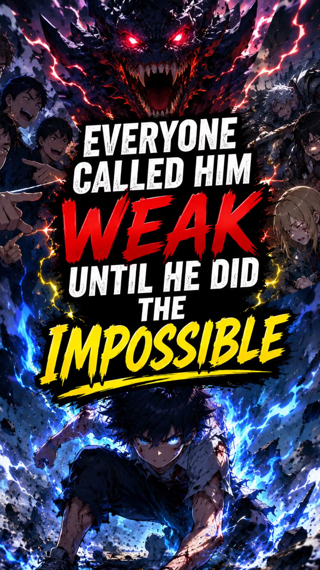 The Boy Everyone Called Weak ⚔️😳