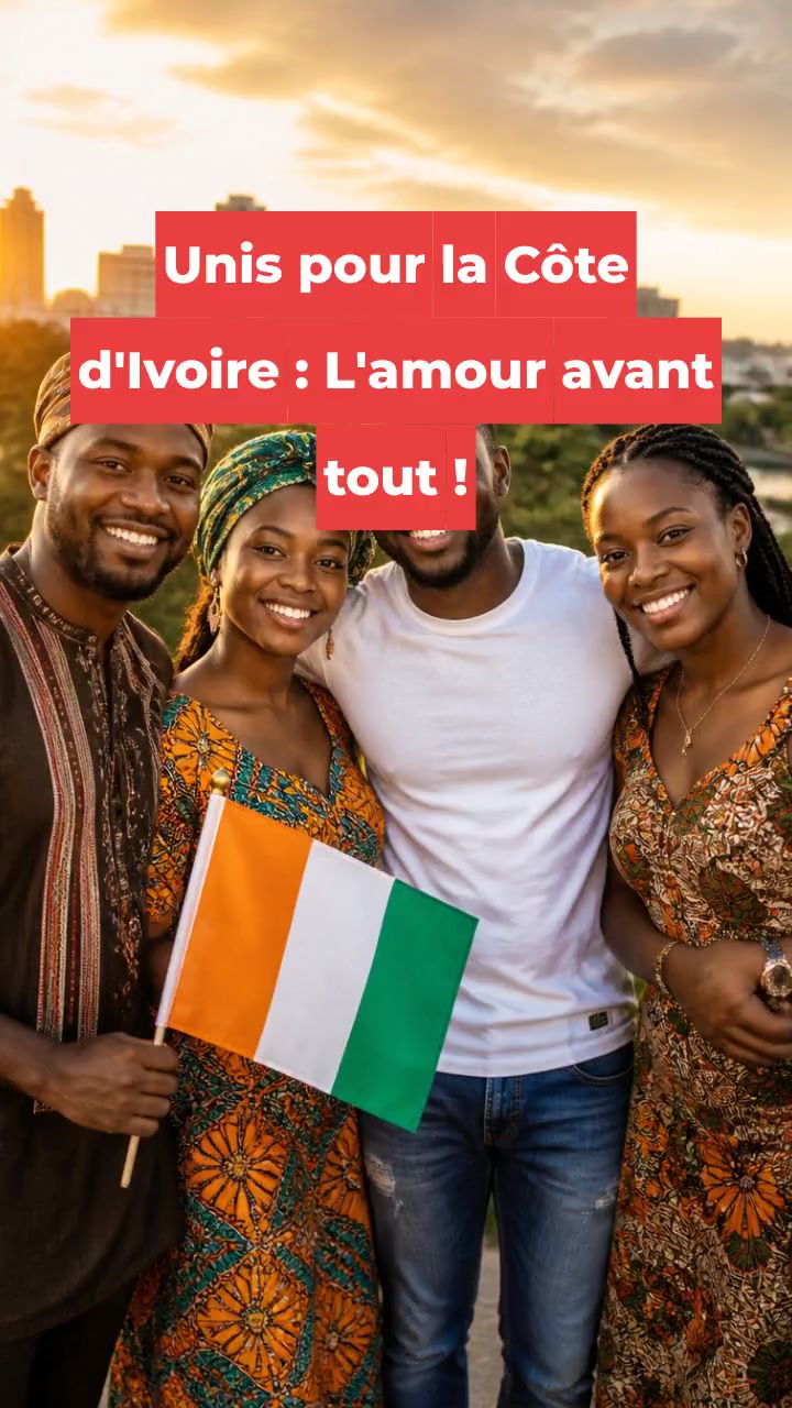 Unis pour la Côte d'Ivoire : L'amour avant tout !