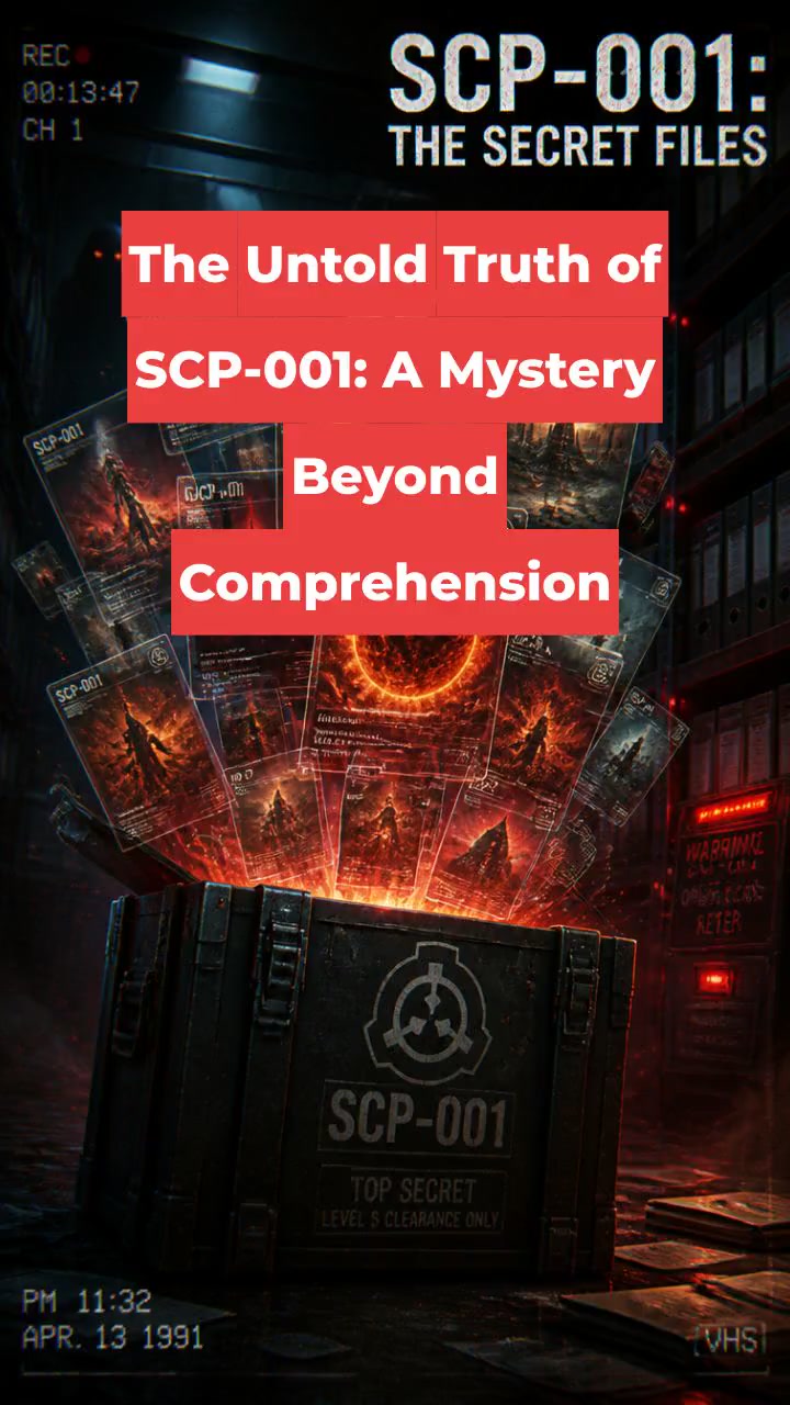 The Untold Truth of SCP-001: A Mystery Beyond Comprehension