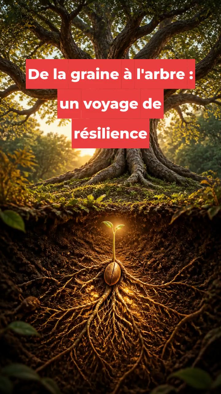 De la graine à l'arbre : un voyage de résilience