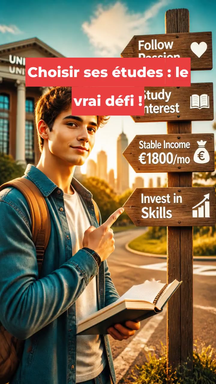 Choisir ses études : le vrai défi !