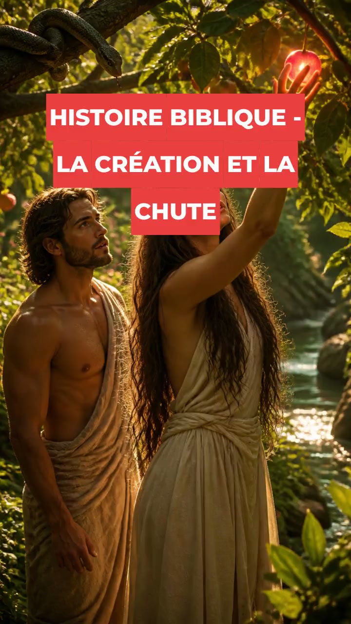 HISTOIRE BIBLIQUE - LA CRÉATION ET LA CHUTE