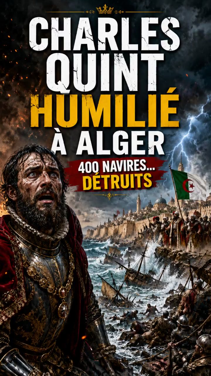 L'invincible Charles Quint vaincu par la tempête !