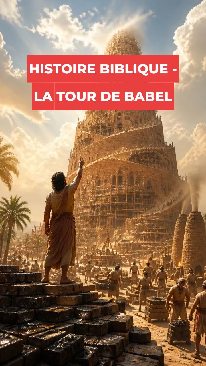 HISTOIRE BIBLIQUE - LA TOUR DE BABEL