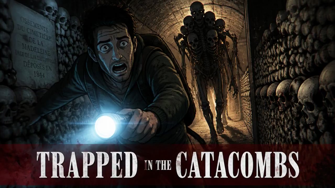 Trapped in the Paris Catacombs: A Horrifying Tale